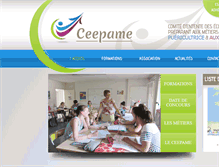 Tablet Screenshot of ceepame.com